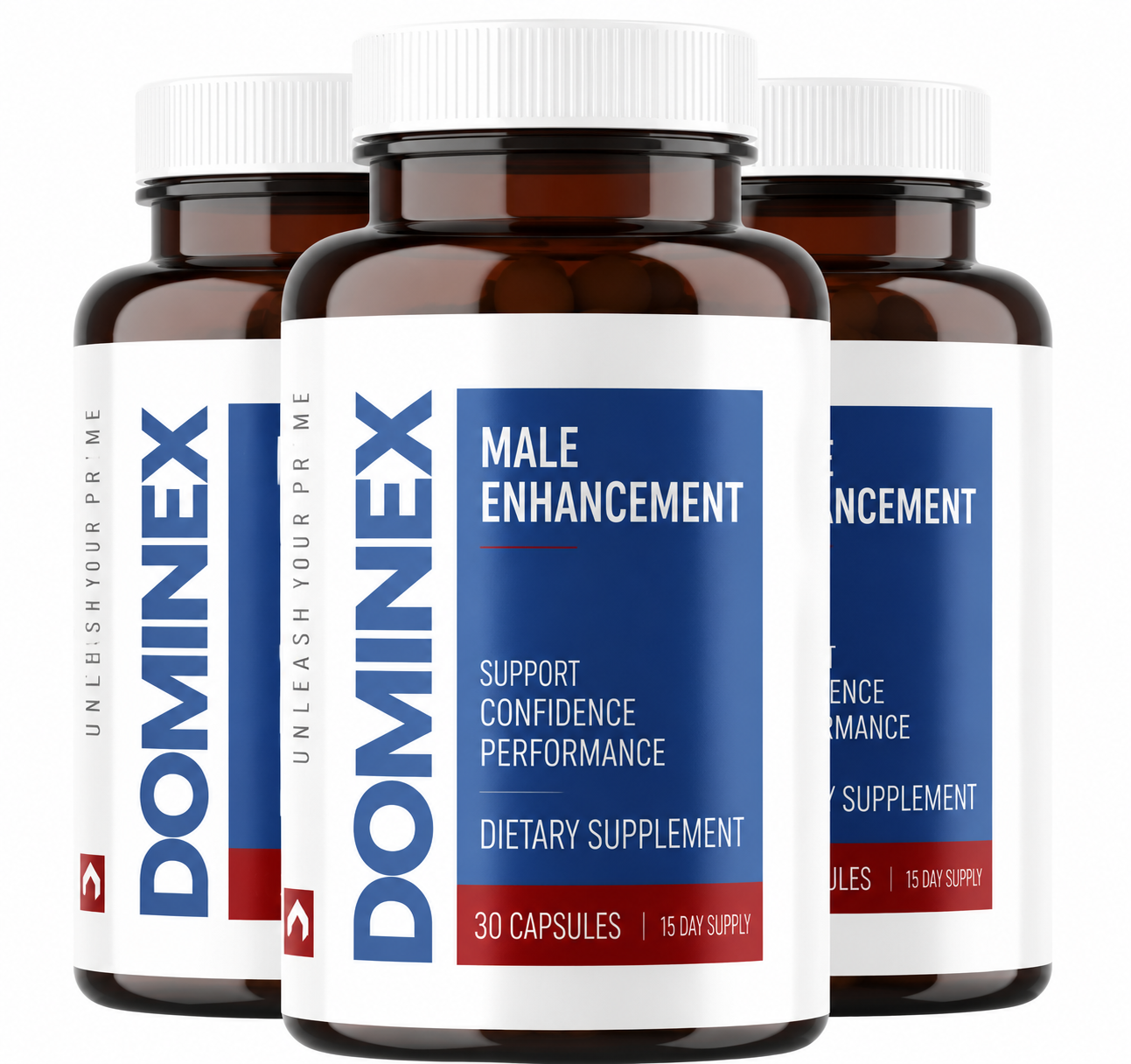 Dominex Male Enhancement Gummies — three bottle bundle